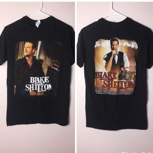Blake Shelton 2016 tour band Tshirt. Size small